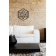 Geometrik Stil Dekoratif Mdf Duvar Saati