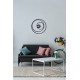 Sarmal Model Modern Dekoratif Mdf Duvar Saati