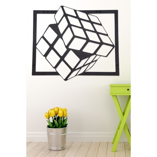 Rubik Metal Tablo